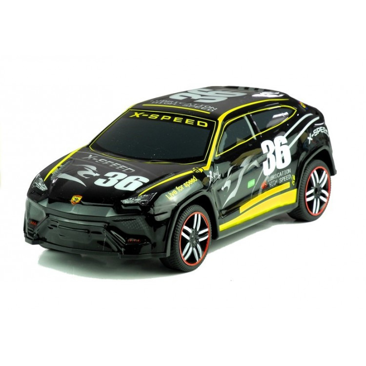 Auto športové 1:14 RC - čierne